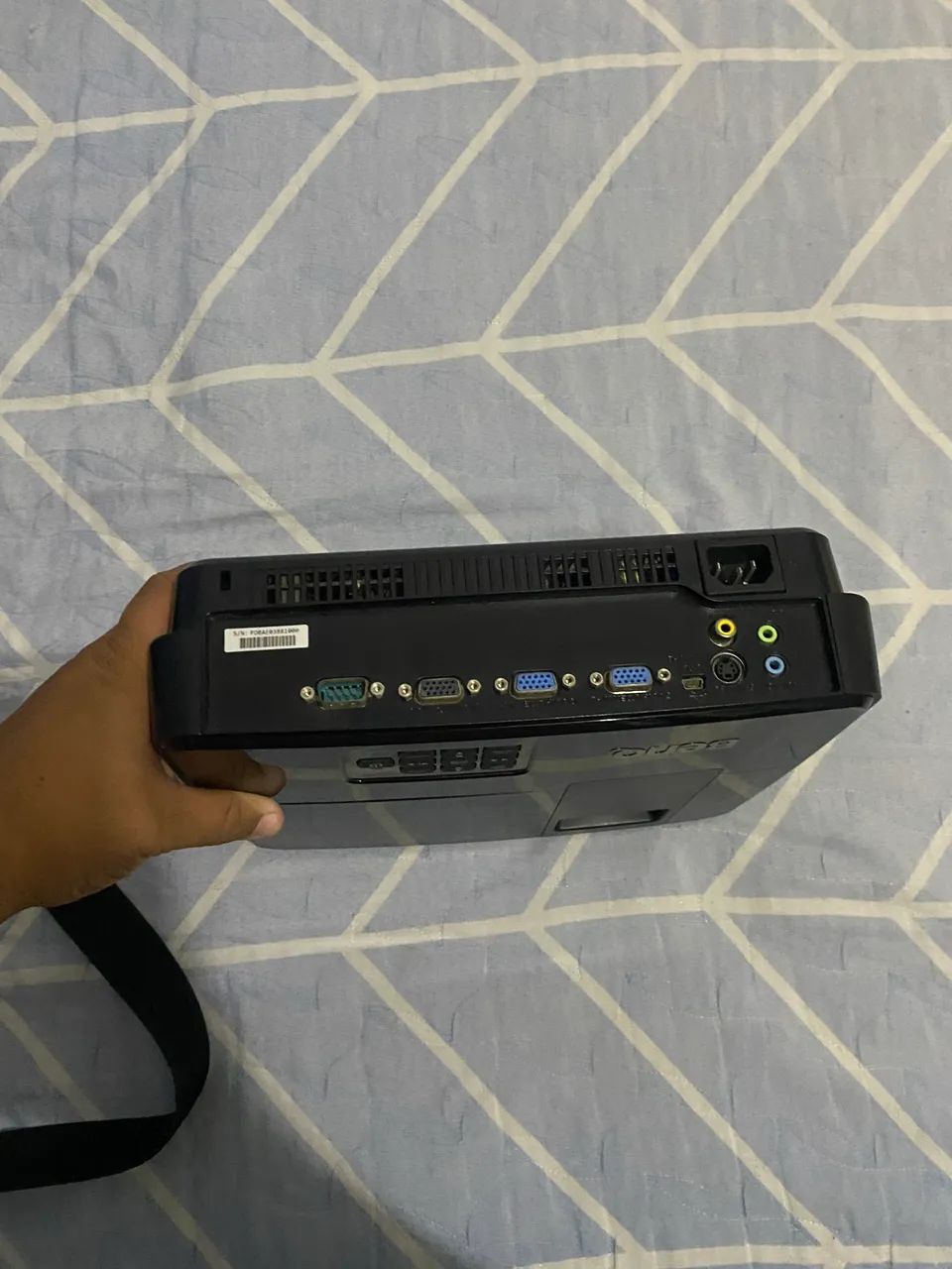 Projetor Benq + caixa de som Mancer - Foto 5