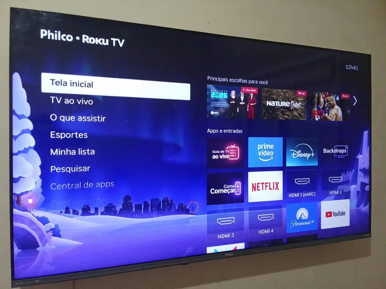 Tv Philco 55 polegadas 