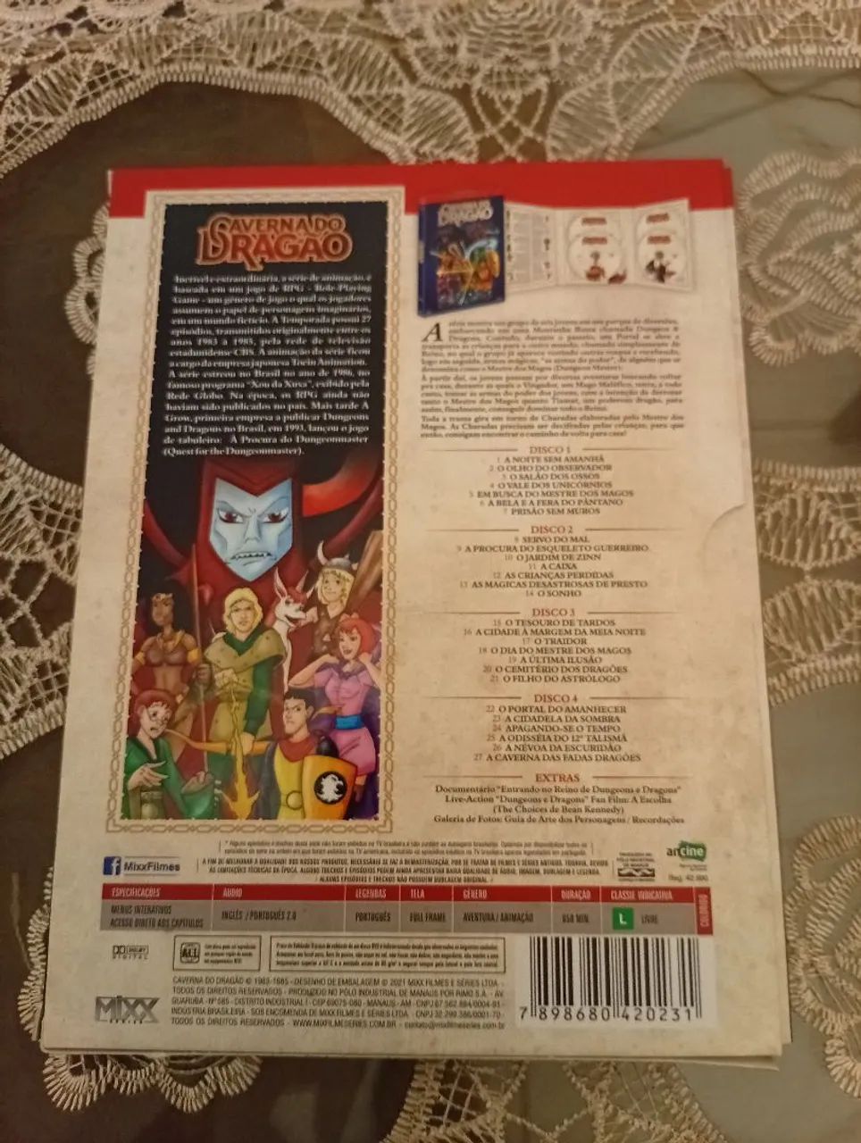 Dvd caverna do dragão  - Foto 2
