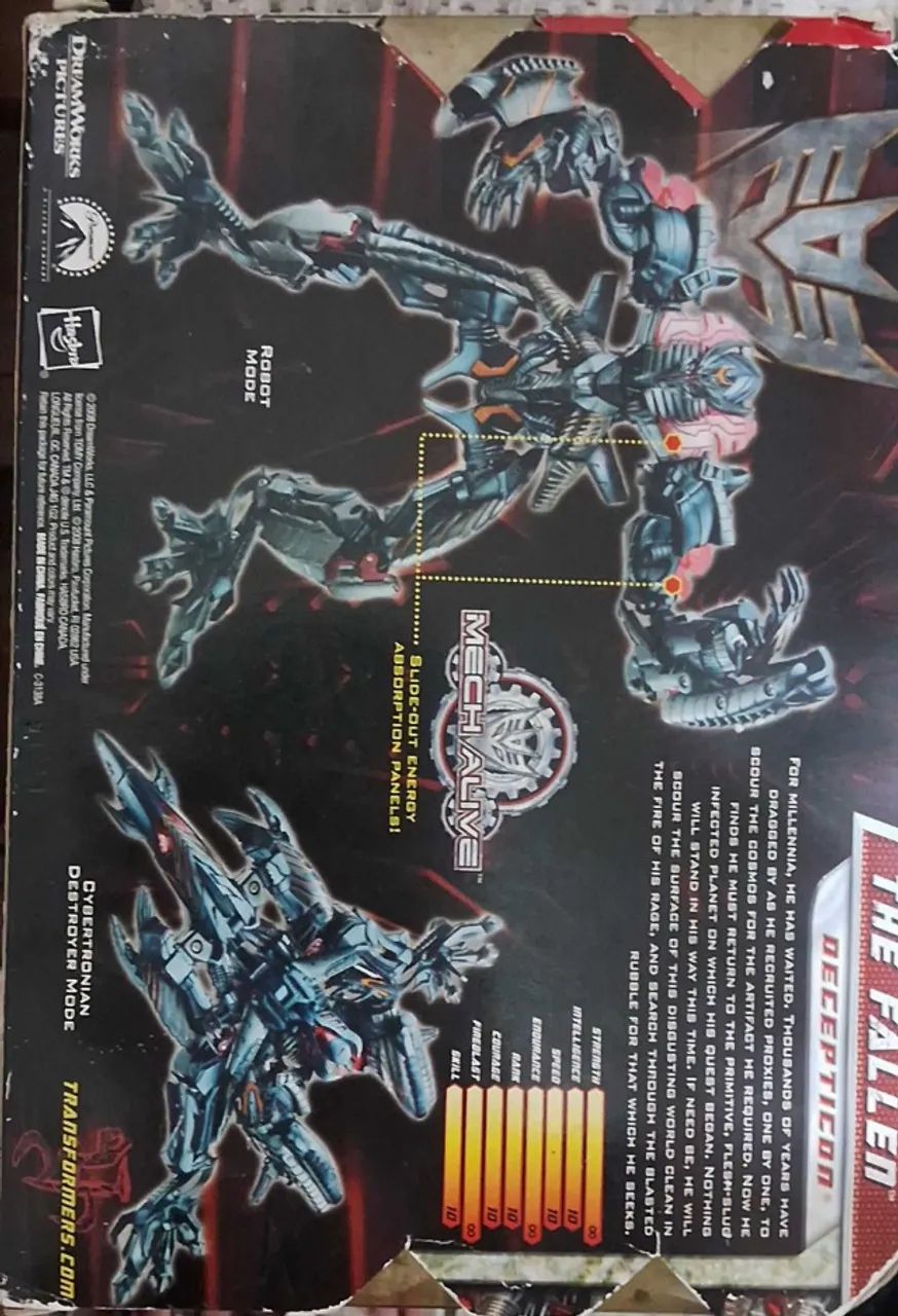 Transformers ROTF Voyager Fallen - Foto 2