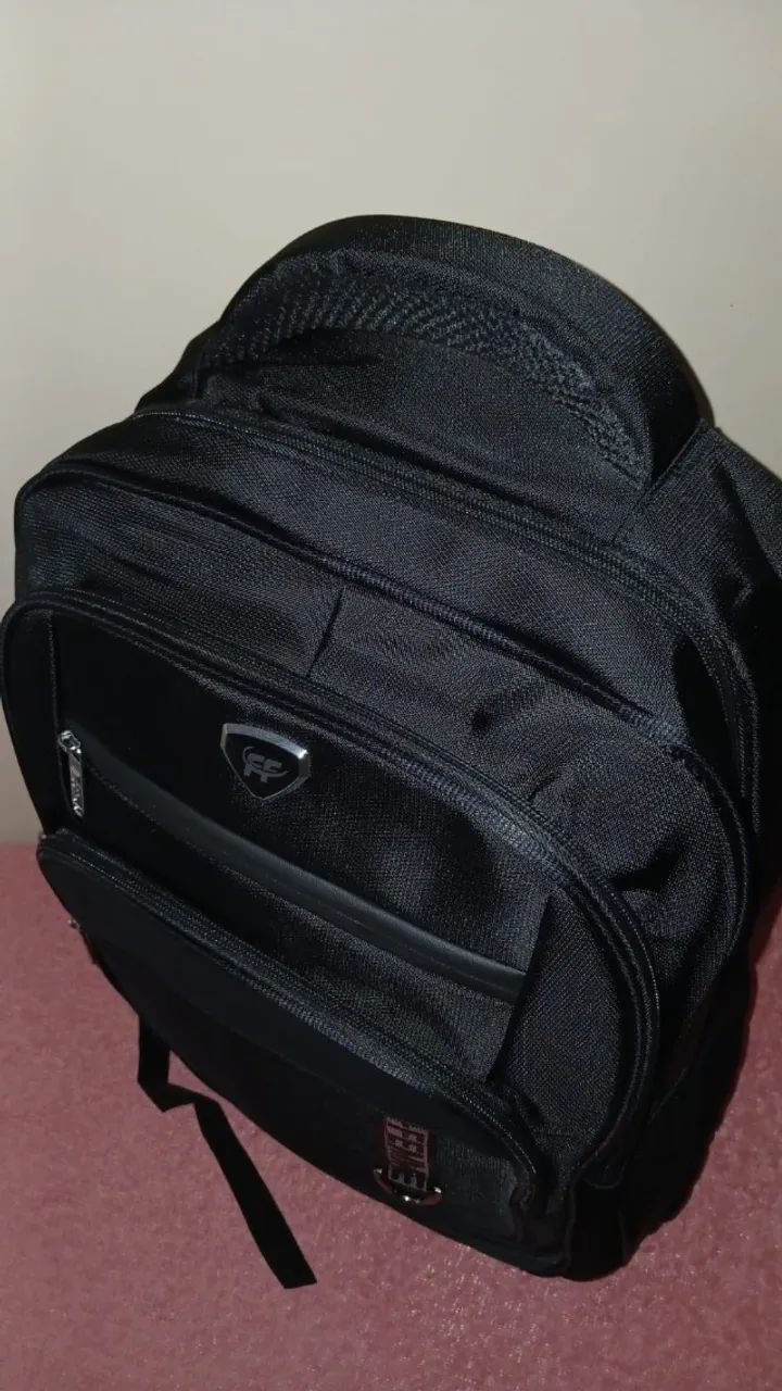 MOCHILA PRETA - NOVA E PRONTA ENTREGA - Foto 3