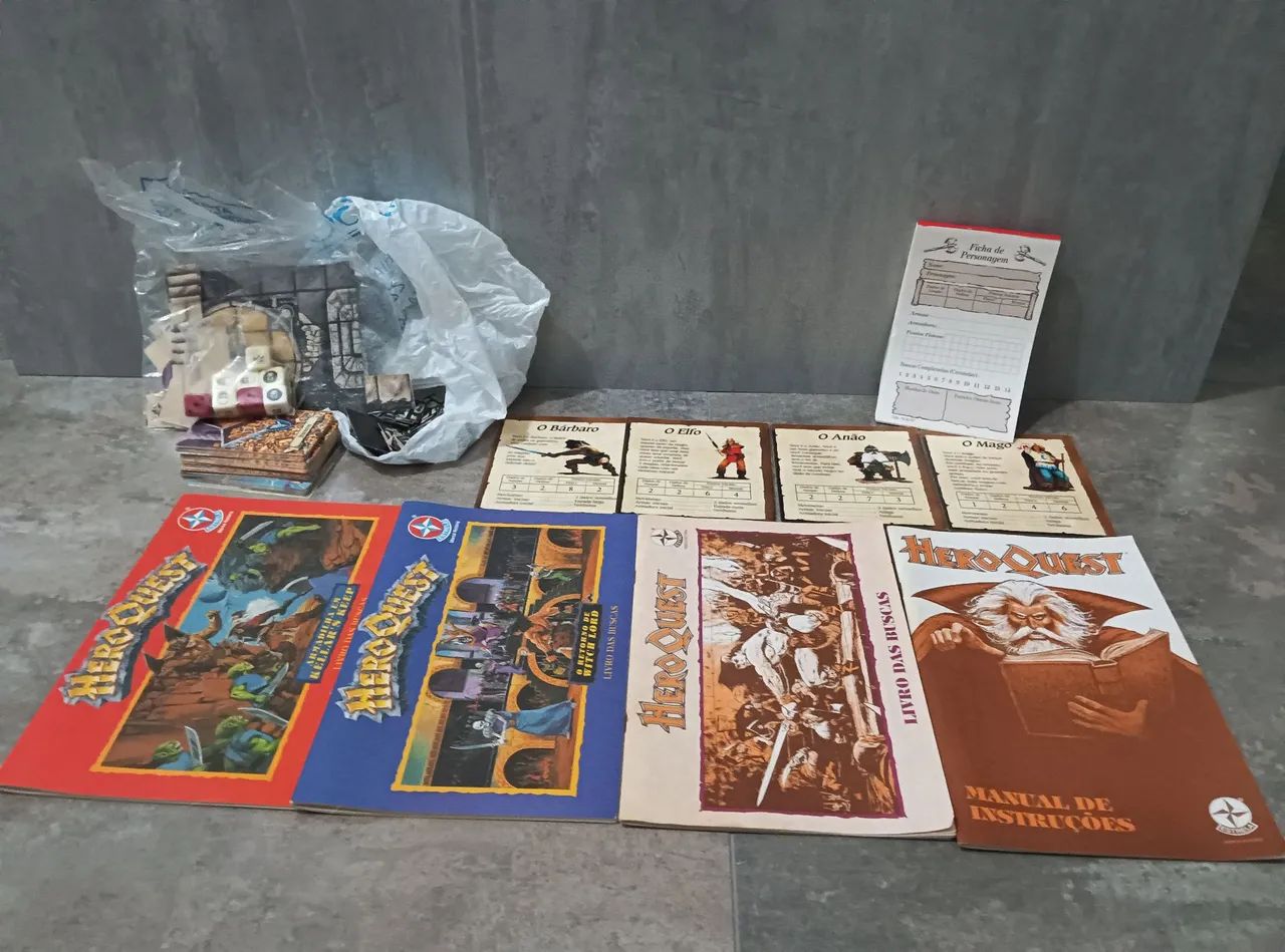 RPG HeroQuest Estrela (Anos 90) Completo + 2 Expansões - Foto 3