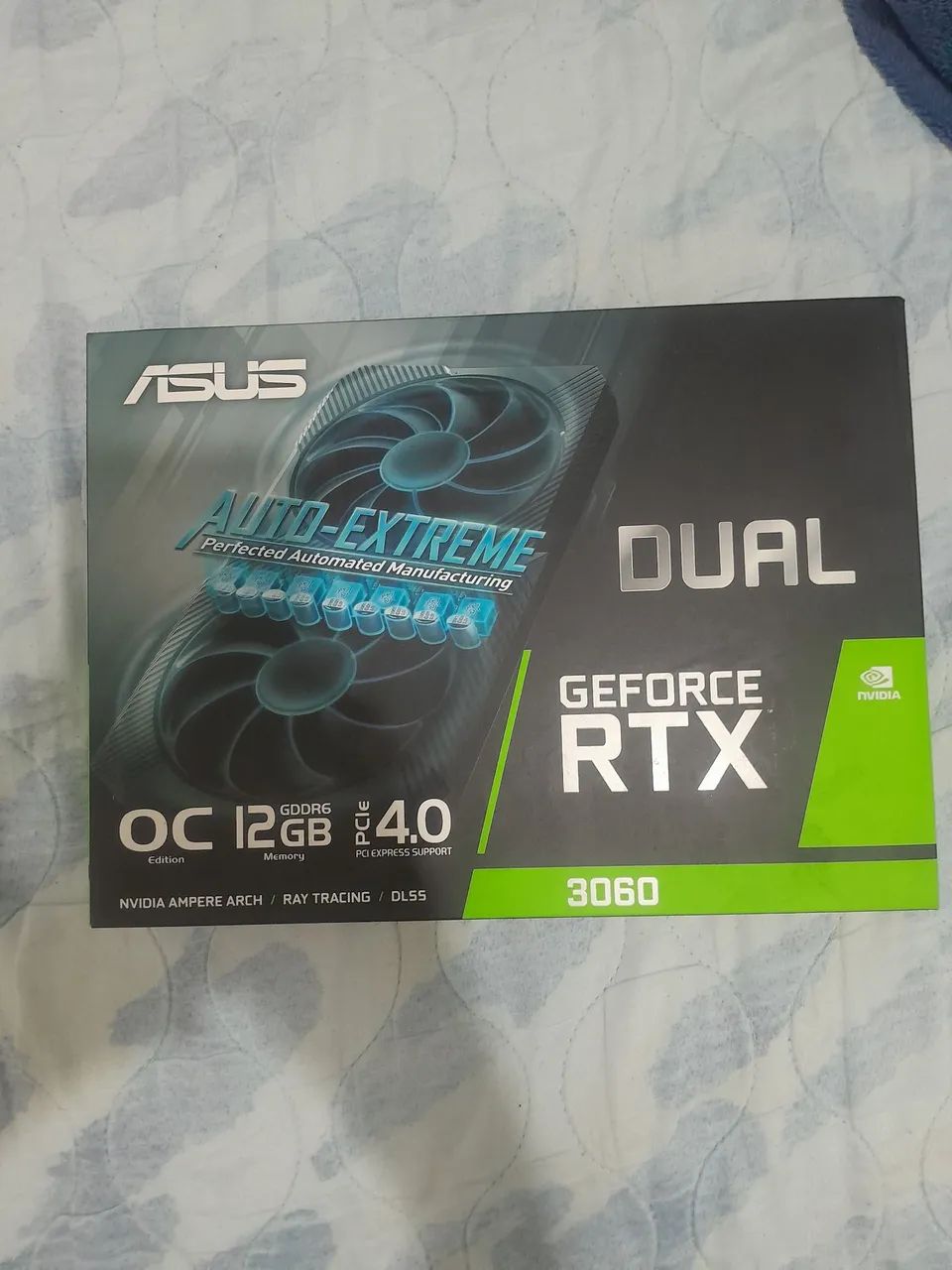 RTX 3060 12GB ASUS(+ CAIXA ORIGINAL)