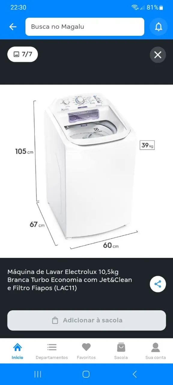 Máquina de lavar Eletrolux  - Foto 4