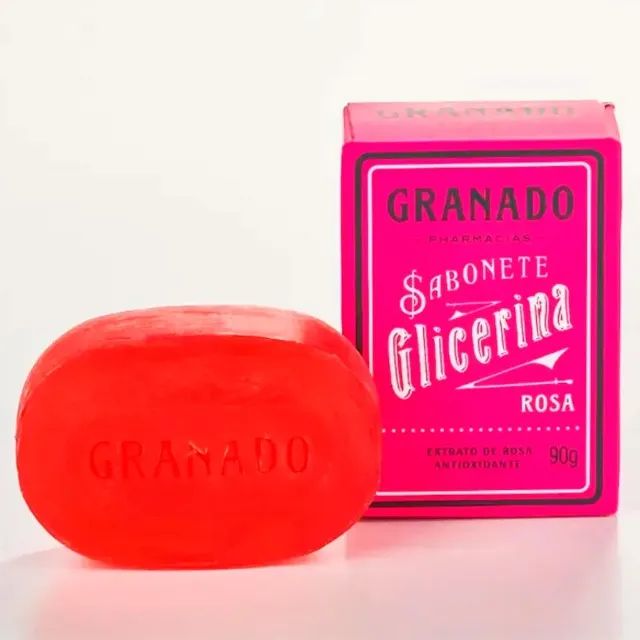 Kit De Sabonetes Granado Líquido + Barras De Glicerina Rosa - CM0021 - Foto 2