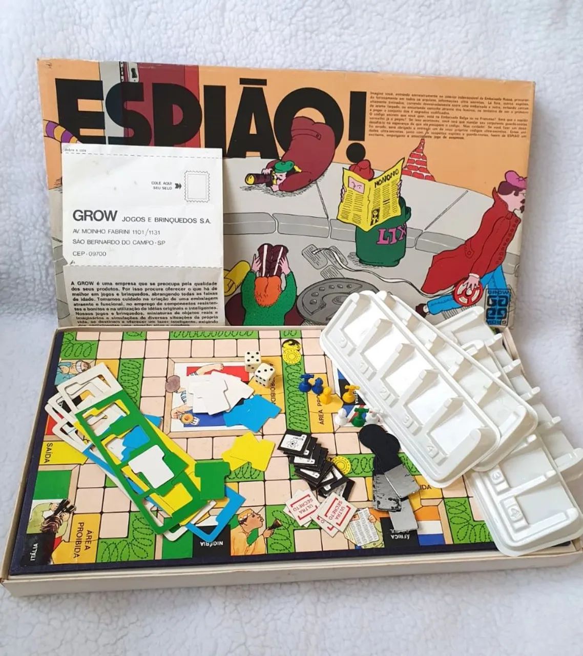 Jogo antigo Espião da Grow