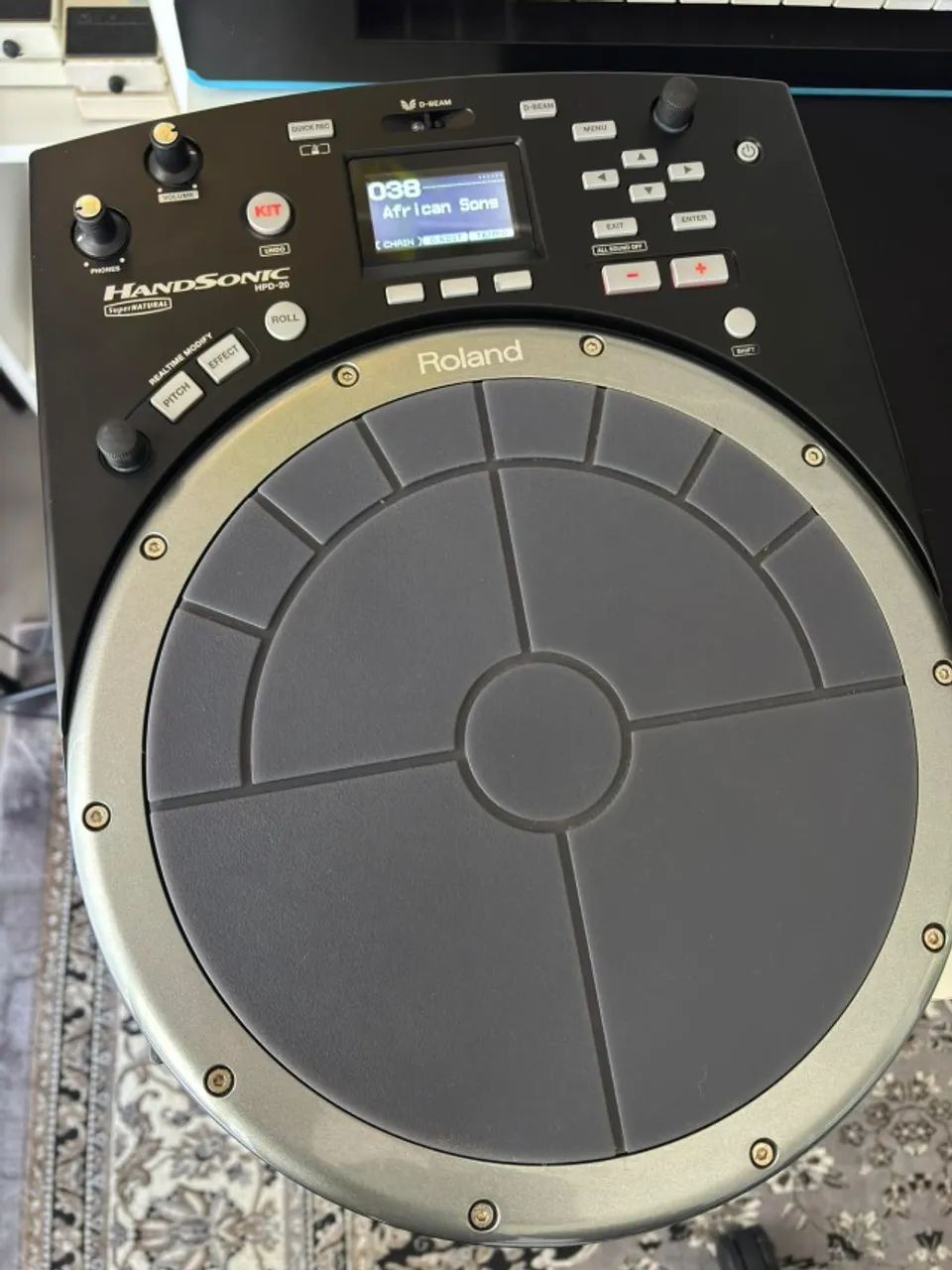 Roland HandSonic HPD - 20 Percussão Digital Eletrônica