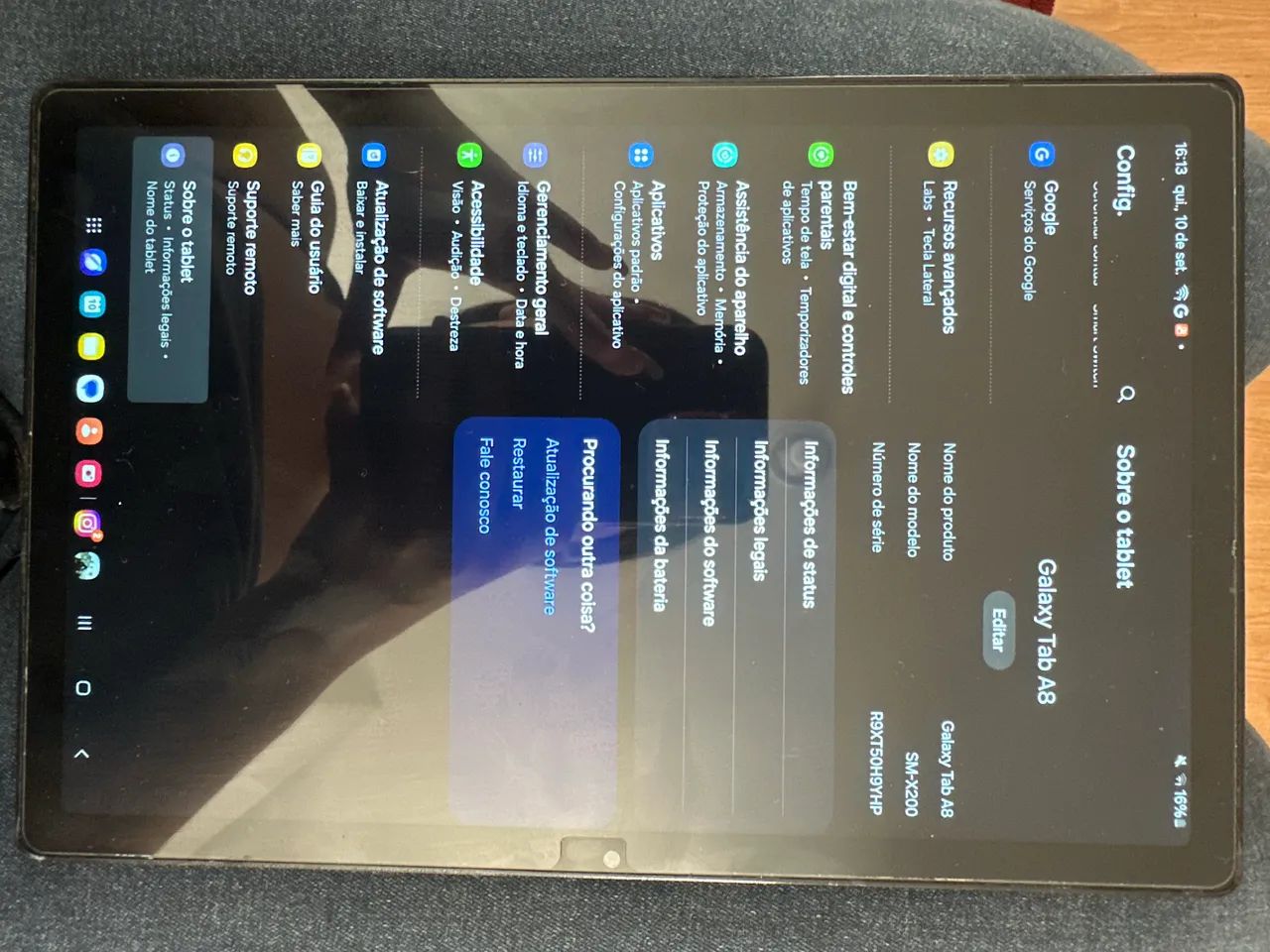 Vendo tablete semi novo , Galaxy tab A8 Samsung  - Foto 3