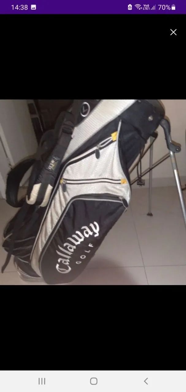 Kit tacos de golfe masculino 