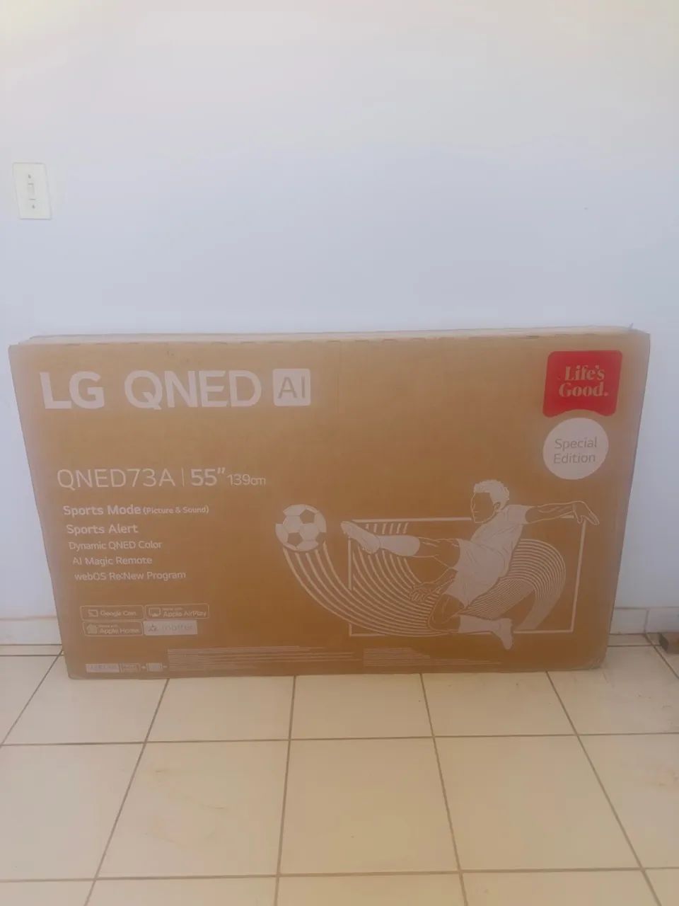 Tv LG 55 Qned Lacrada 