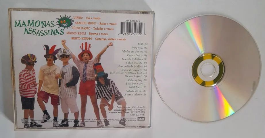 Cd Mamonas Assassinas, mídia em excelente estado. - Foto 3