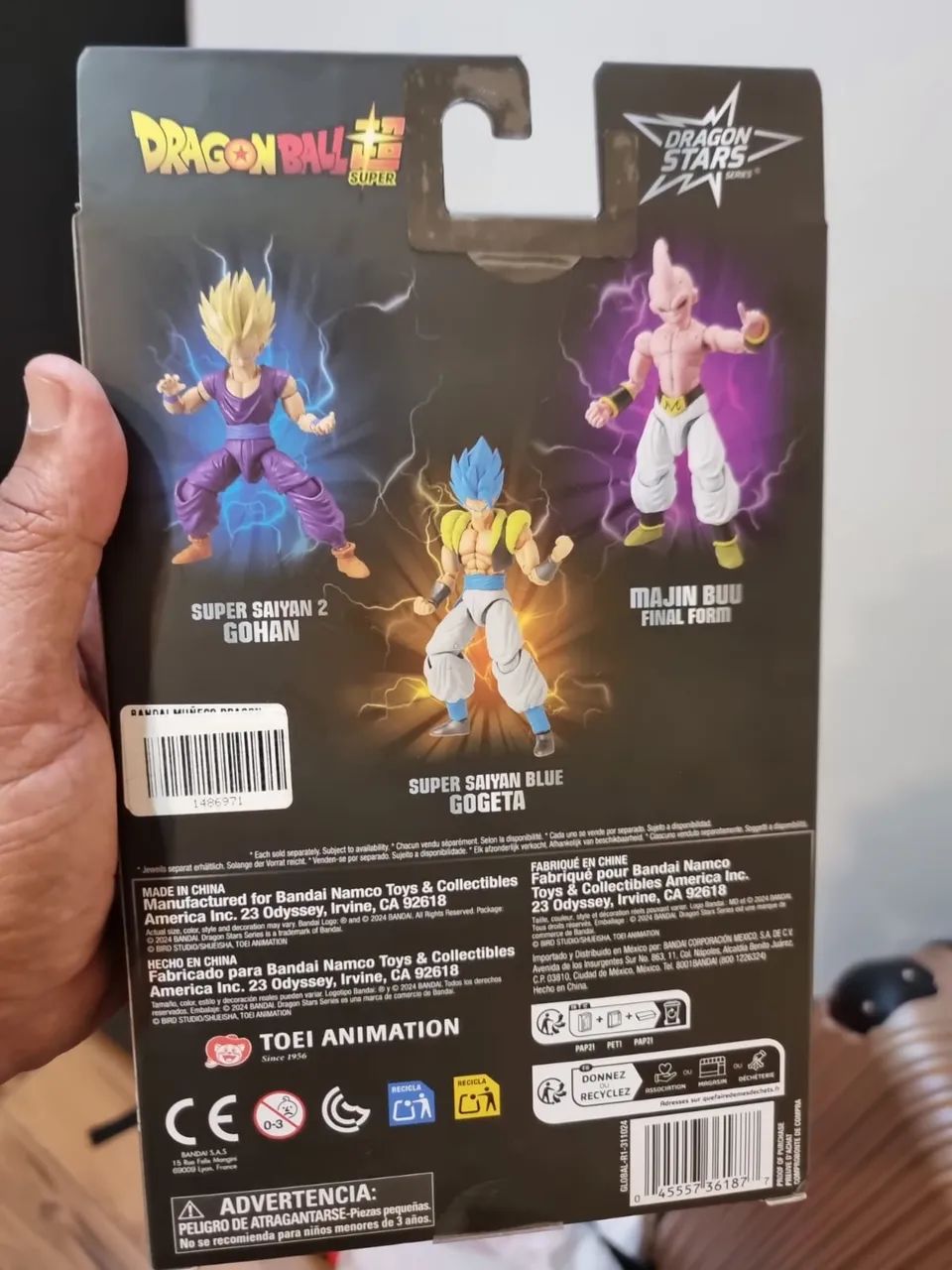 Gogeta Blue Dragon Stars original Bandai. - Foto 3