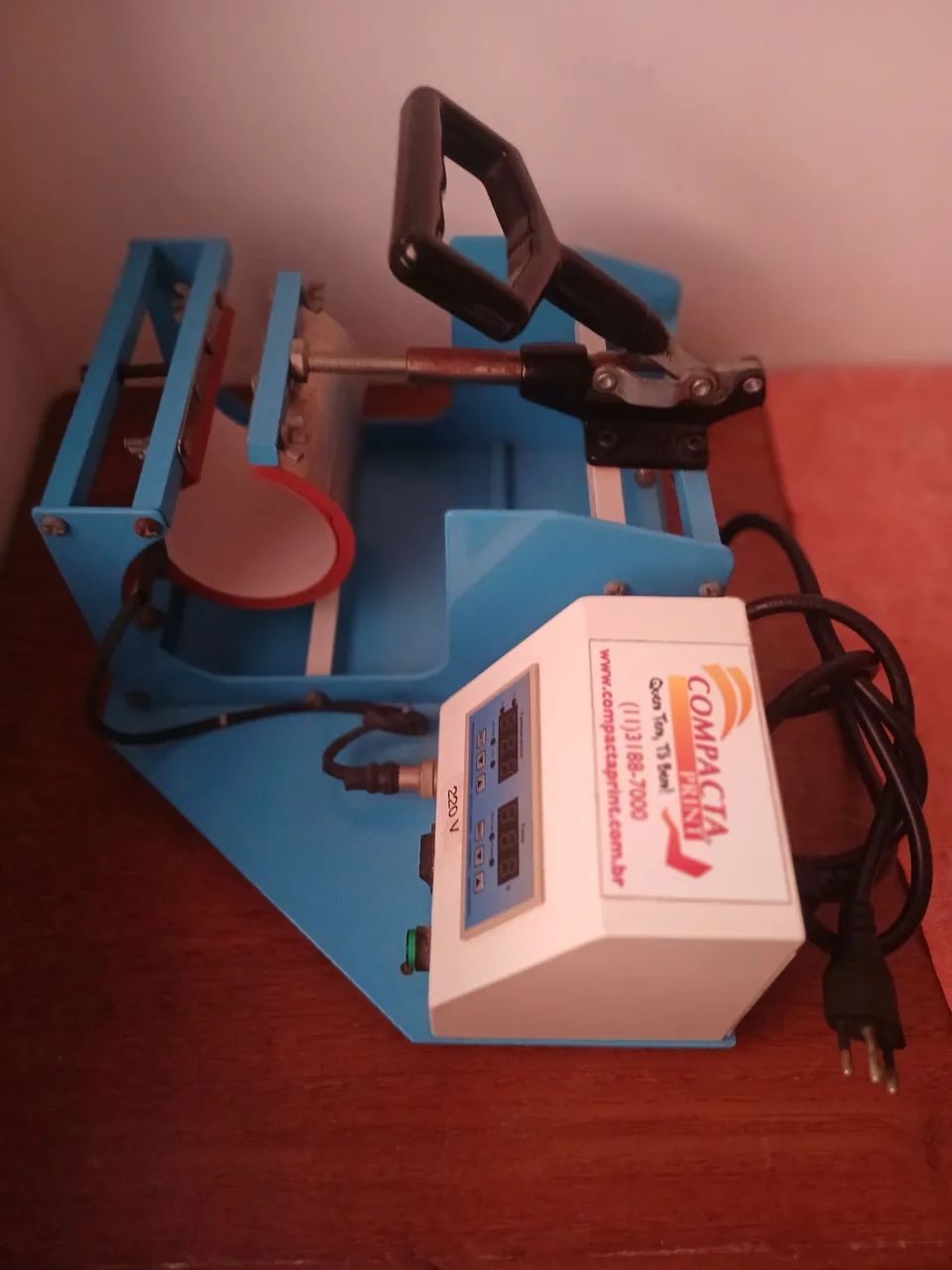 Compacta Mug Compacta Print 220V ? Prensa para Canecas - Foto 5