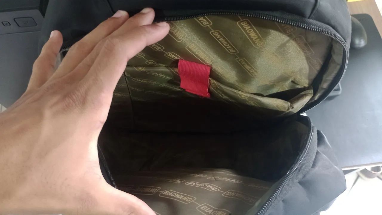 Mochila Preta Adulto Nova - Foto 4