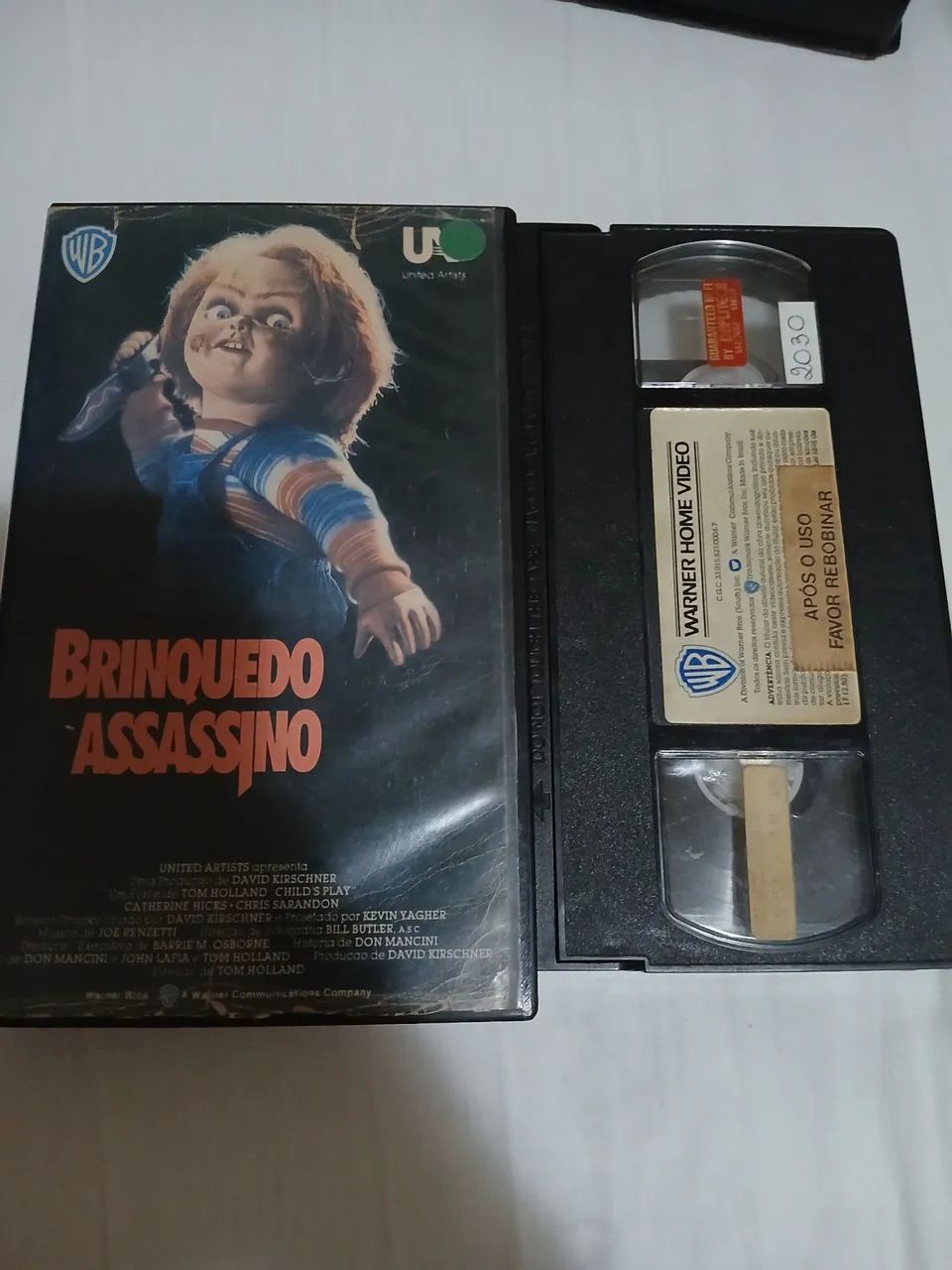 Vhs brinquedo assassino chucky terror