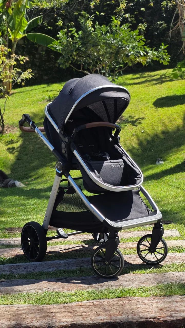Carrinho Bebê Travel System Romanzo Trio Isofix - Maternidade e