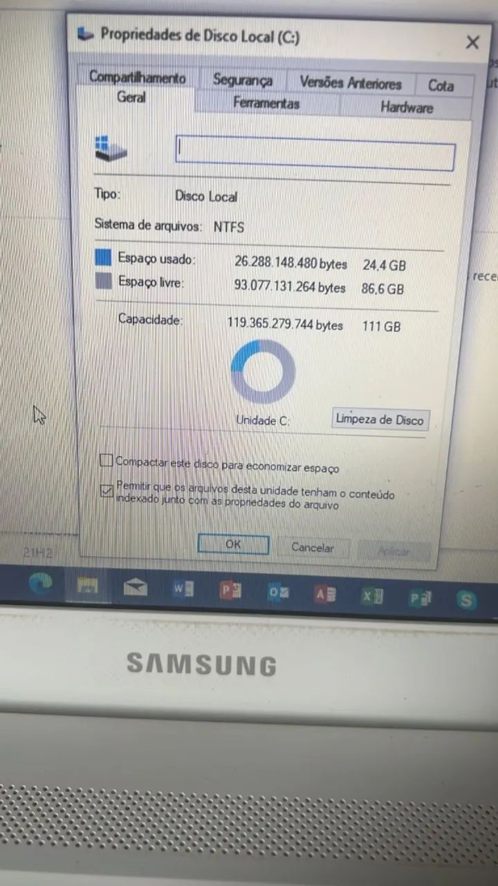 Notebook Samsung NP270E4E - (Celeron) - Branco - Foto 4