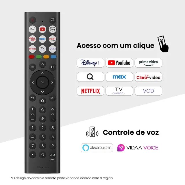 Tv Hisense de 85 Polegadas Qled - Foto 2