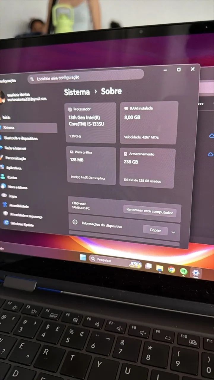 notebook samsung galaxy book 3 360 - Foto 2
