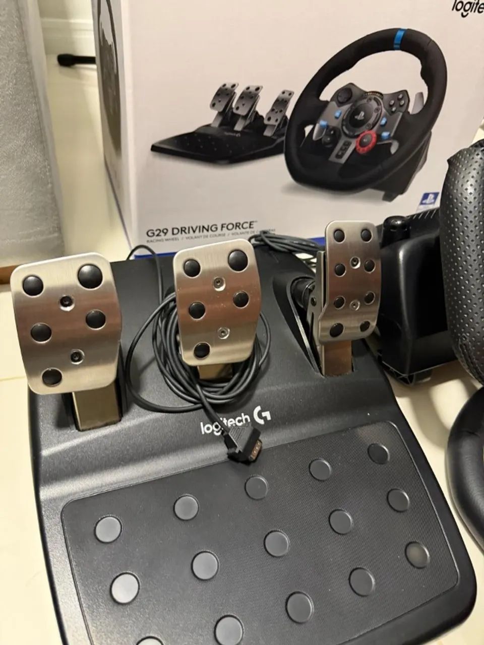 Logitech G29 + Volante corrida - Foto 3