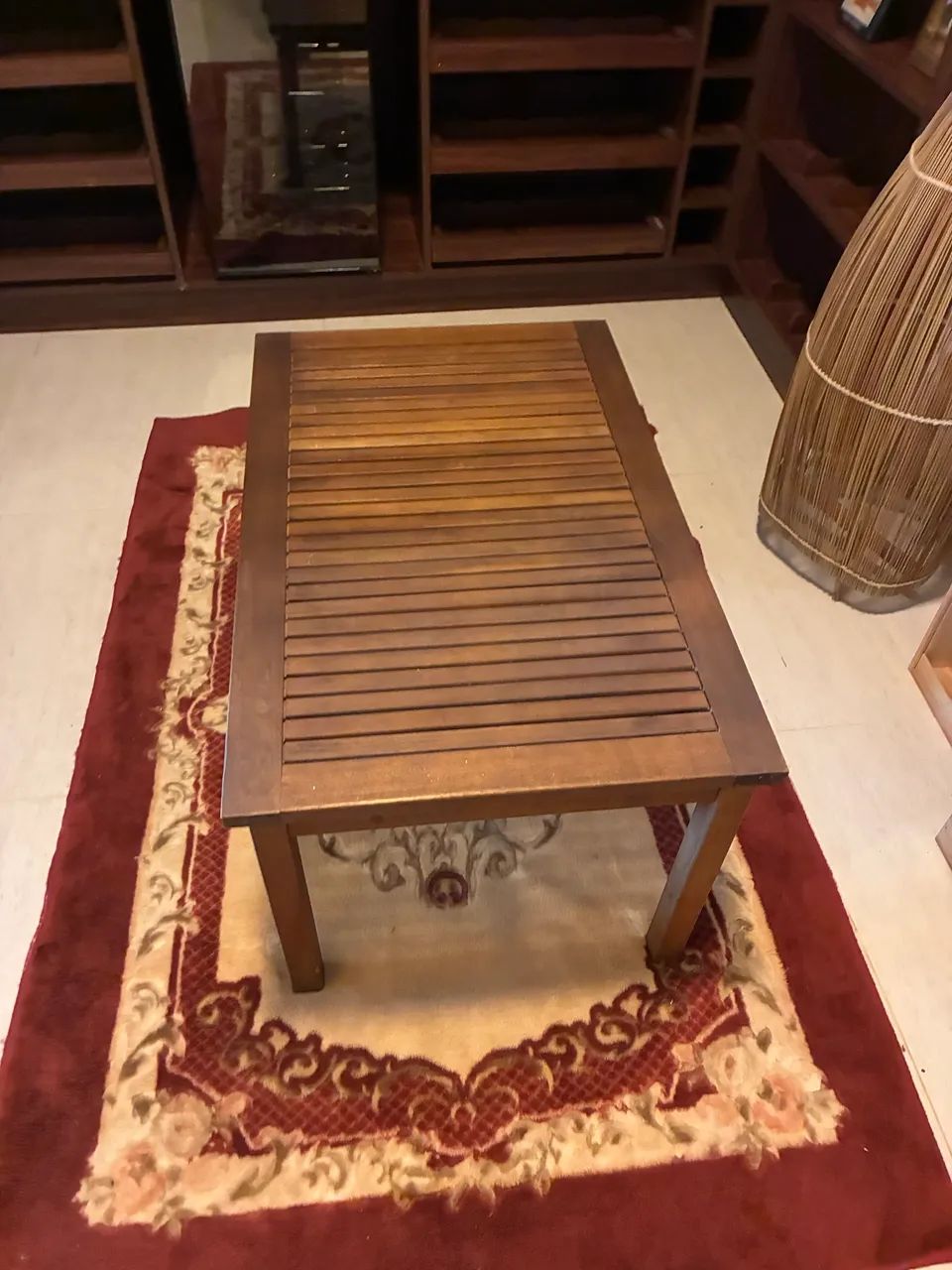 MESA DE CENTRO MADEIRA