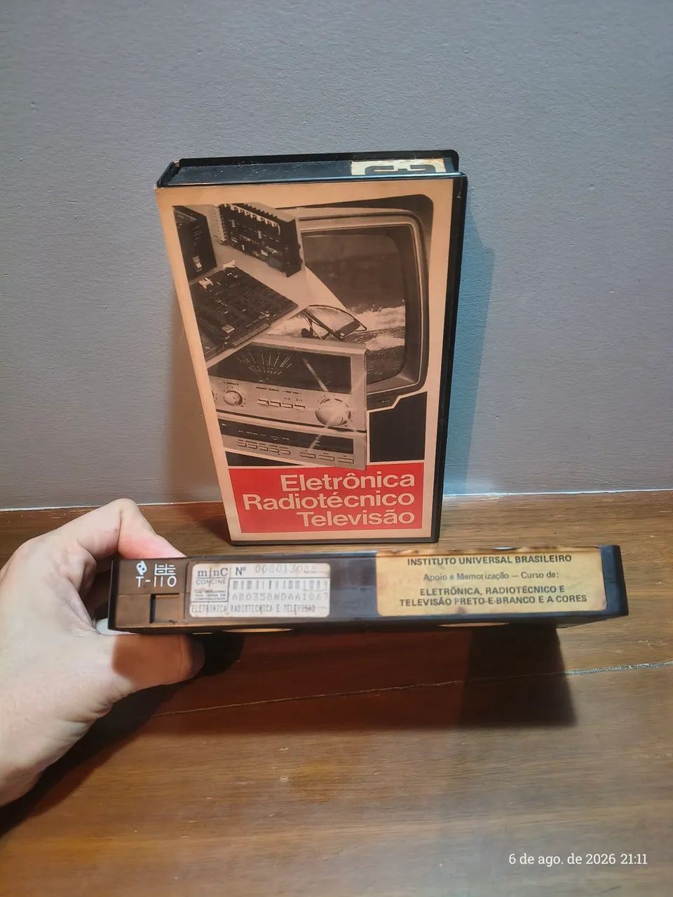 Vhs de rádio e TV antigo - Foto 2