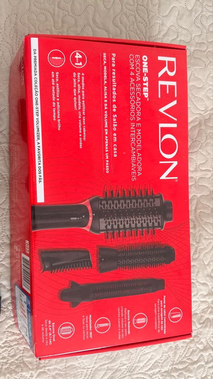 Escova Modeladora One-Step Multi Styler 4 em 1 da Revlon - Foto 5