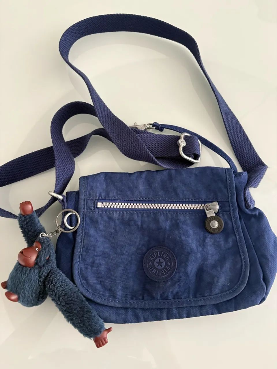 Bolsa Kipling original azul 