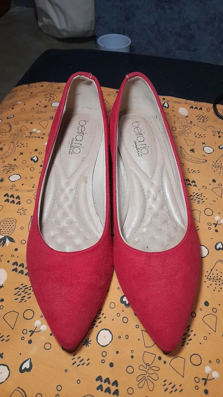 Sapato vermelho