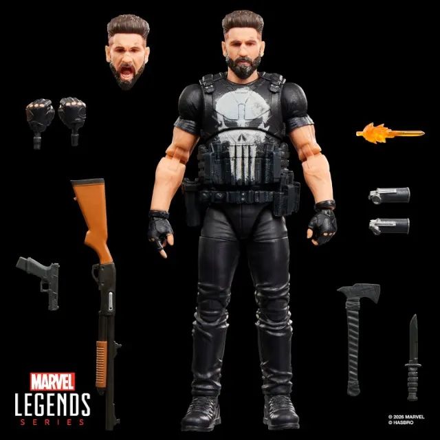 The Punisher Series Marvel Legends - Lacrado - Foto 2