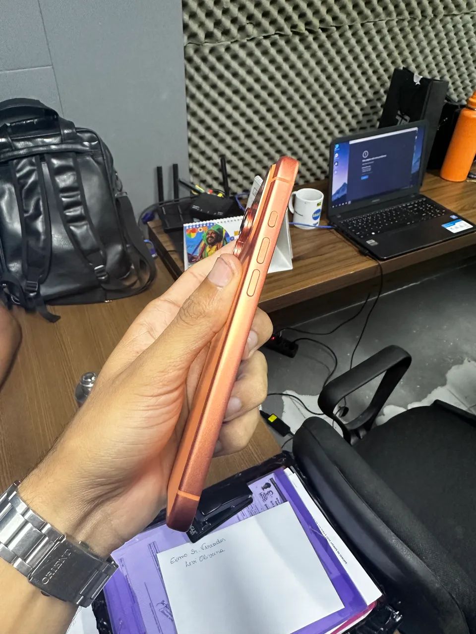 Iphone 17 pro Max Orange cosmic - Foto 2