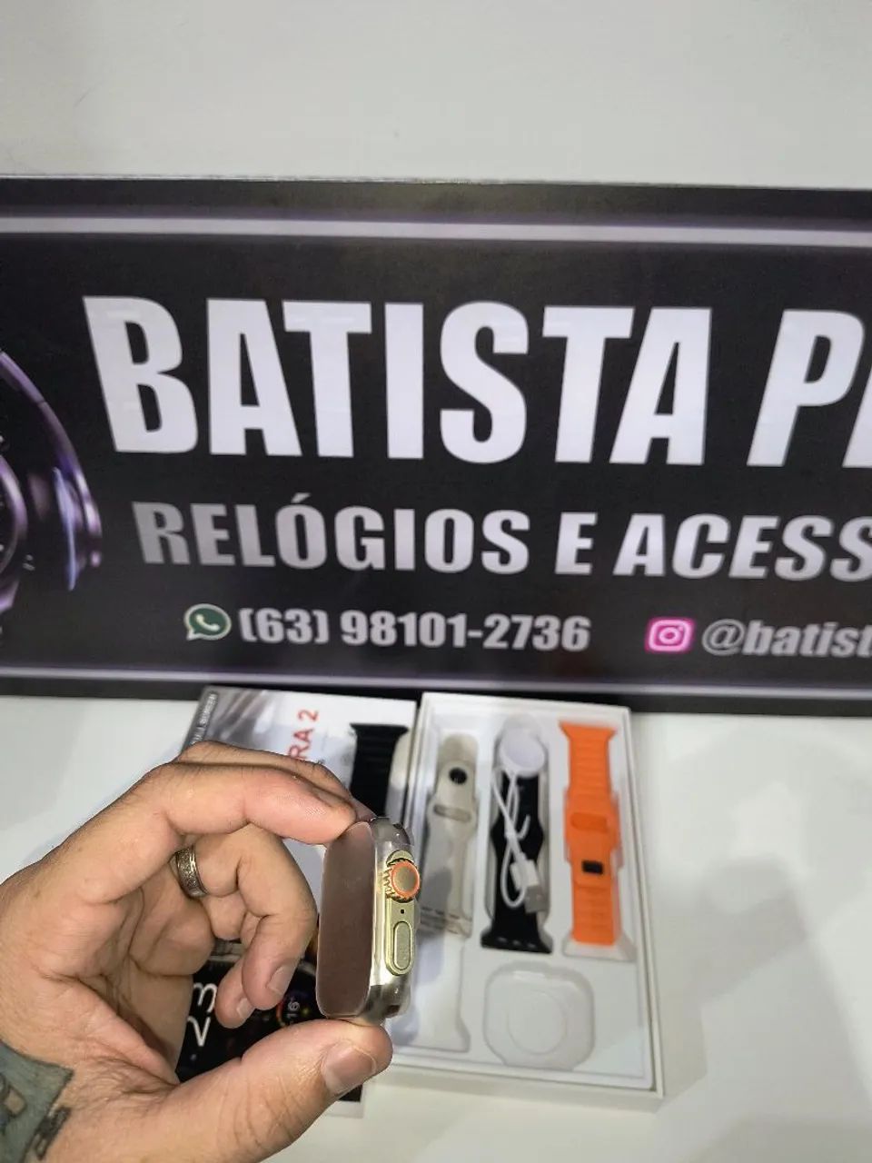 Smartwatch Ultra 2 - Novo na caixa - Foto 3