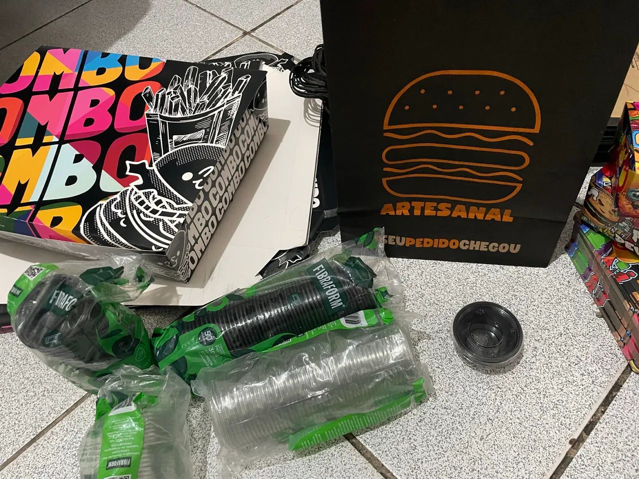 Embalagens para hamburgueria  - Foto 4