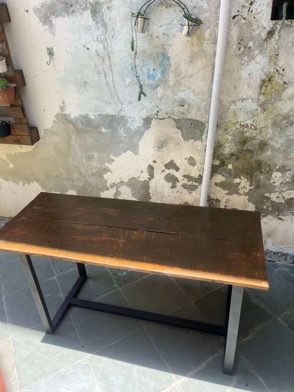 Mesa estilo industrial  - Foto 2