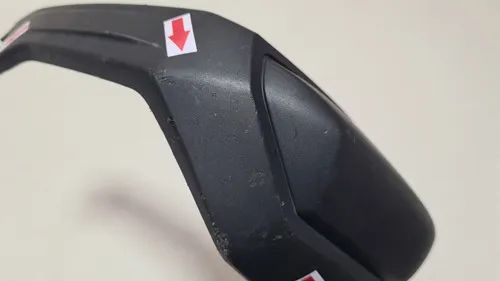 Protetor Mão Esquerdo Honda África Twin 1100 Detalhes 60586 Preto Esquerdo - Foto 7