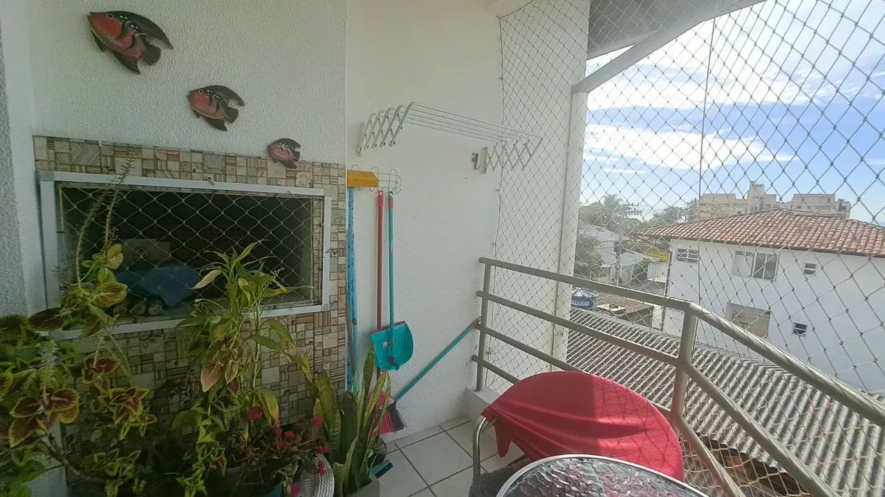 Apartamento de 1 quarto, 1 vaga e sacada com Churrasqueira em Canasvieiras - Florianópolis - Foto 3