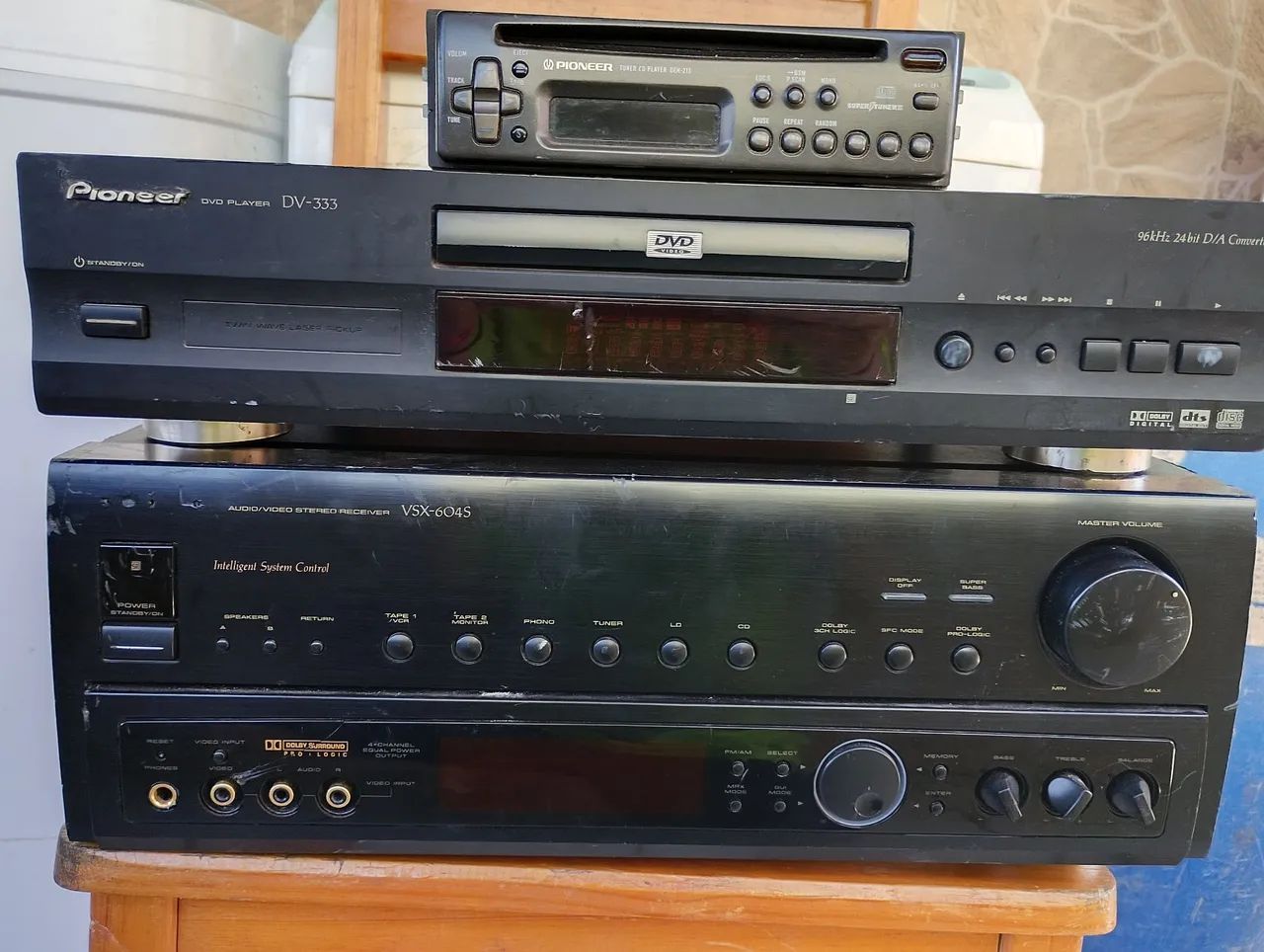Amplificador e cd player pioner - Foto 2
