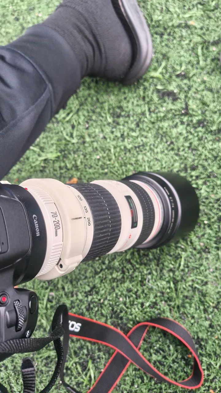 Canon 70 200 F4 L USM - Usada em estado IMPECÁVEL - Acessórios