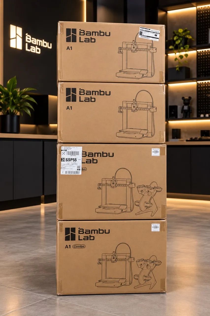 Impressora 3D Bambu Lab A1 Combo + AMS Lite - Foto 2