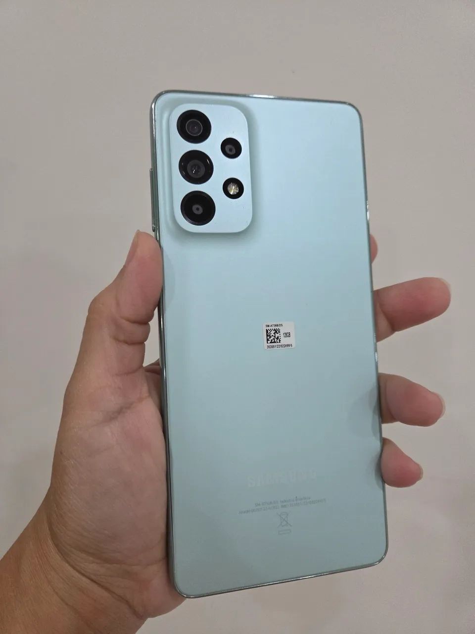 Samsung A73 128GB Verde - Foto 5