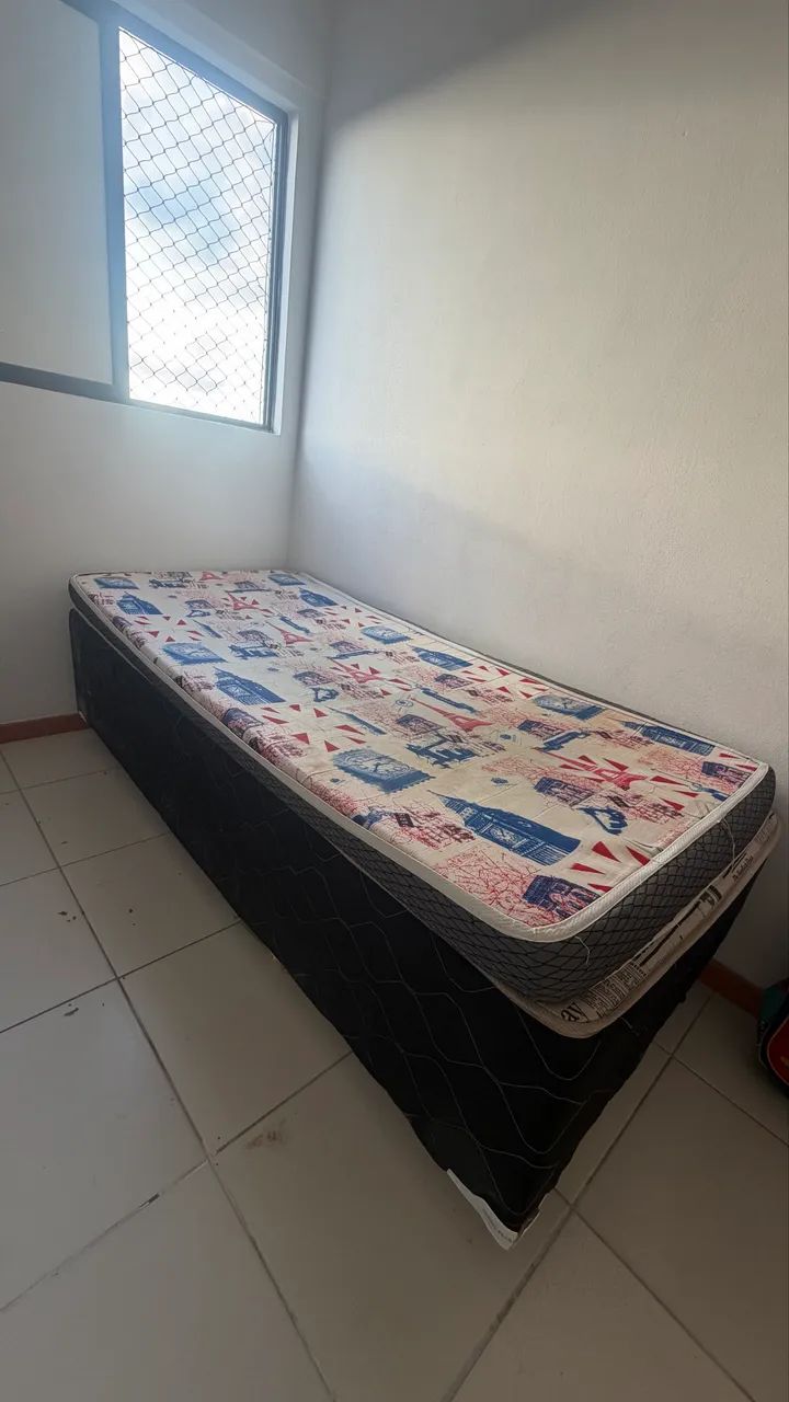  cama box solteiro 100.00