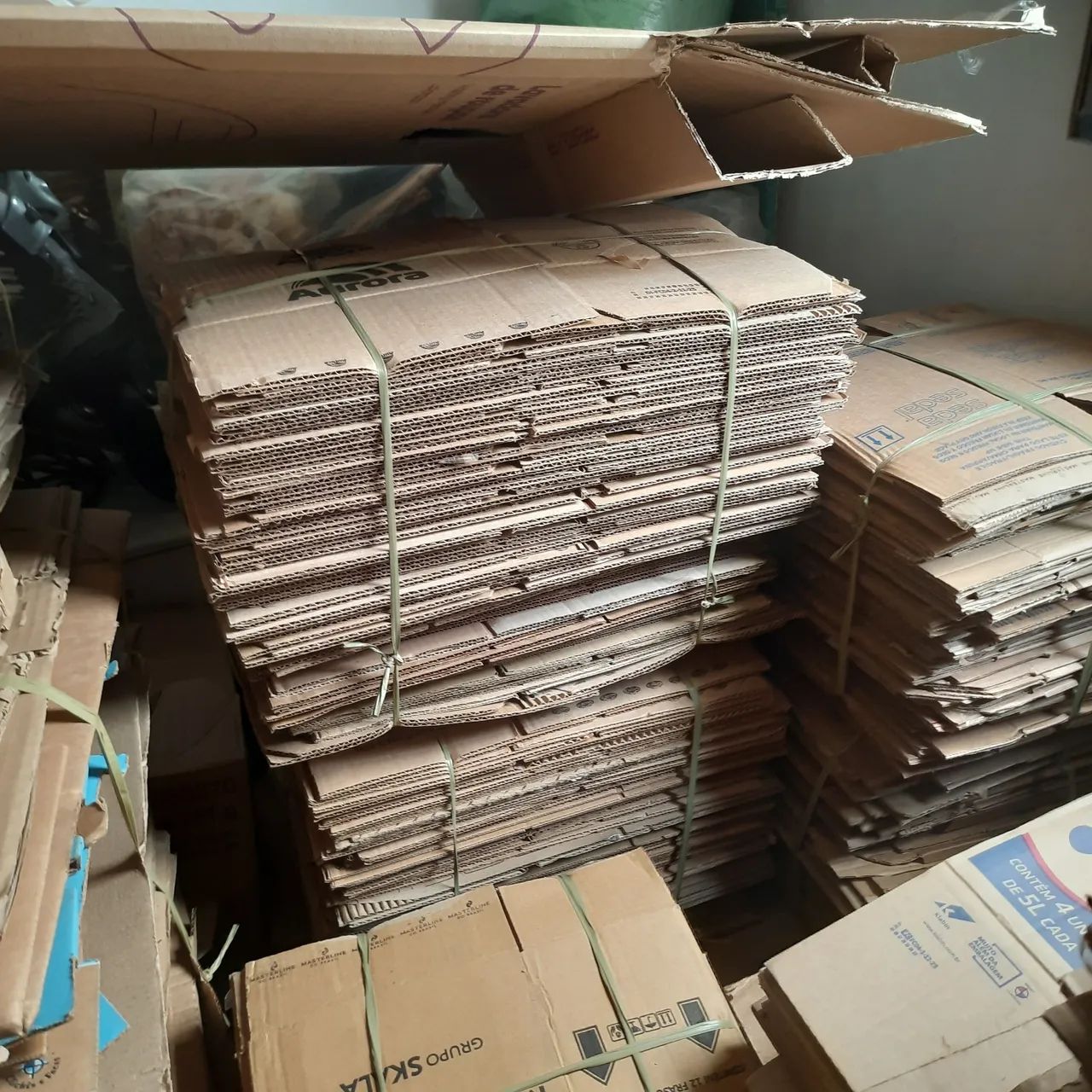 Caixas de papelão pra envio 