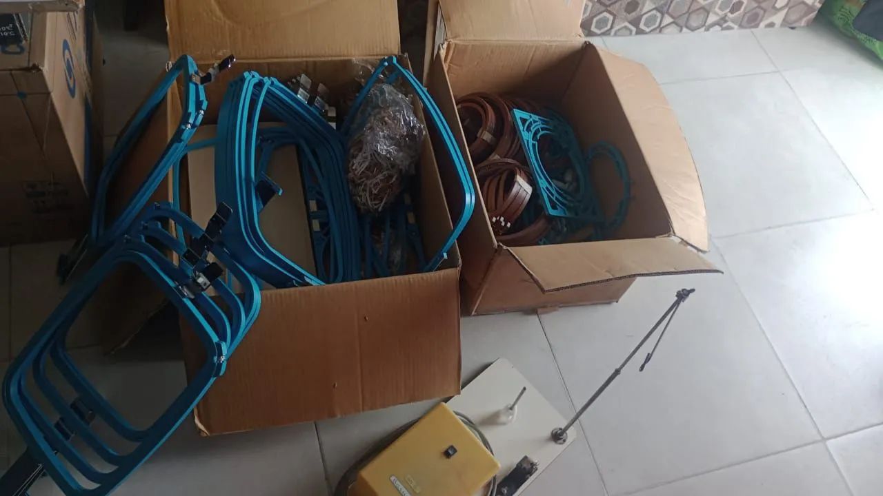 Máquina bordar barudan 4 cabeças  - Foto 5