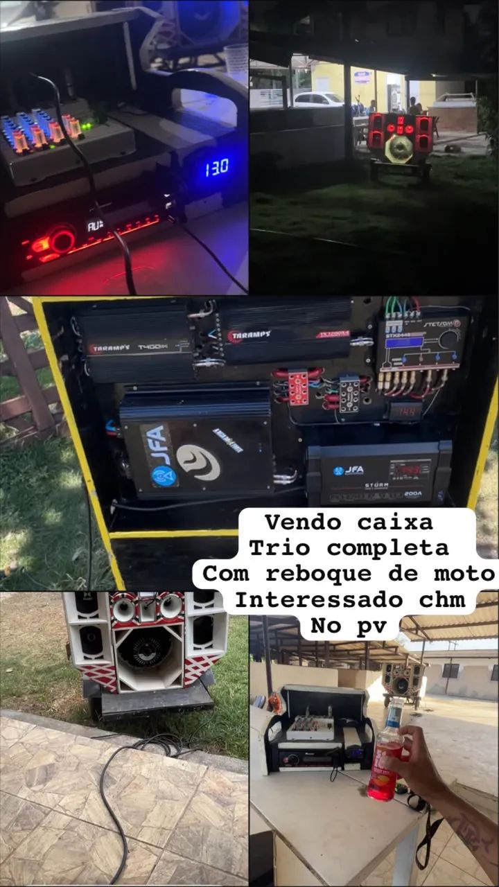 Caixa trio 