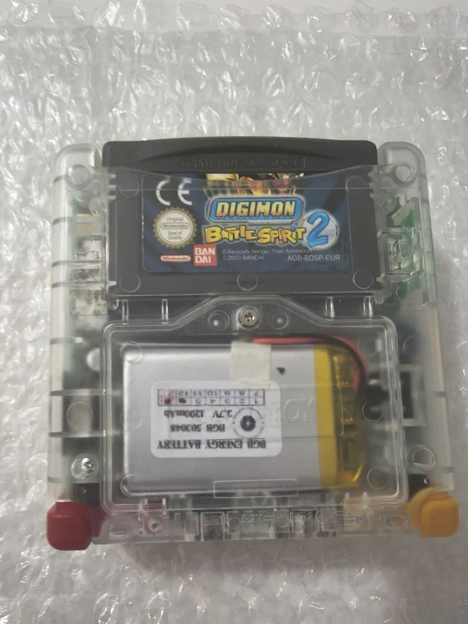 Gameboy advance sp mod Digimon com Ips  - Foto 3