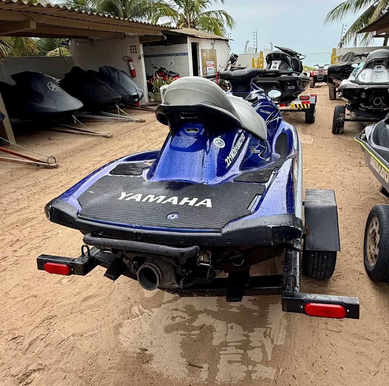 Jet ski yamaha 2010 VX 1100 - 3 lugares, melhor que Honda, moto, Jeep, Bugue, Fiat, gm - Foto 6