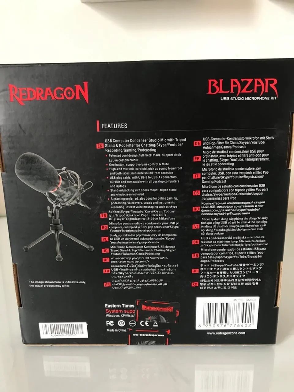 Microfone Gamer Redragon Blazar GM300 ? - Foto 4
