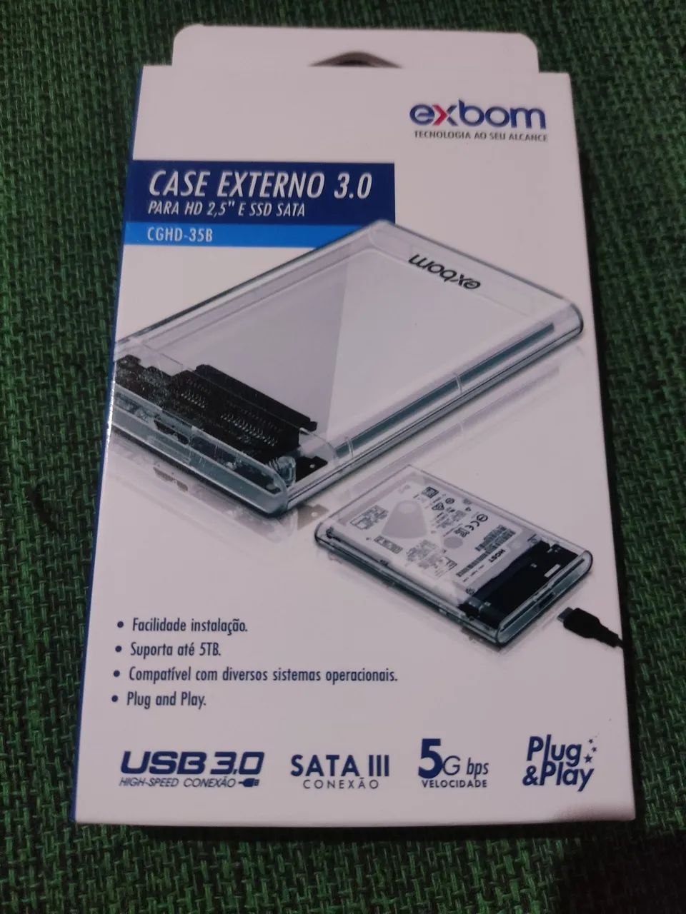 CASE HD, LEITOR HD, SSD - Foto 2