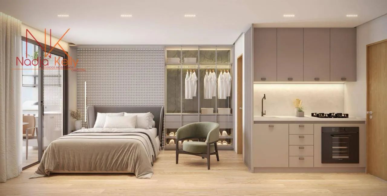 Flat com 1 dormitório à venda, 29 m² por R$ 480.577,87 - Intermares - Cabedelo/PB - Foto 5