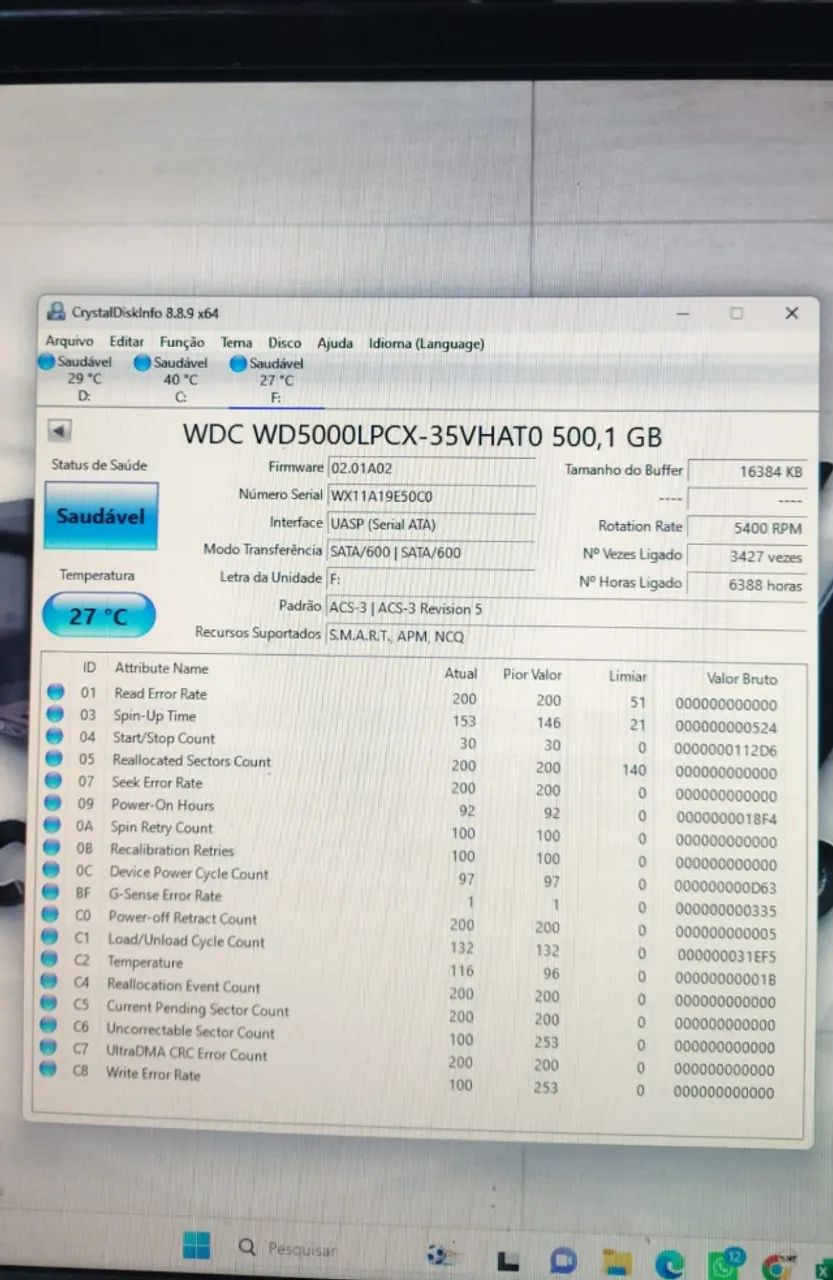 Hd 500Gb WD Blue WD5000LPCX - Foto 4